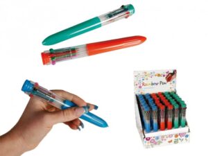 Penn med 10 forskjellige farger
