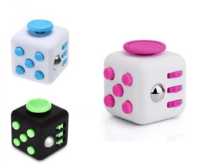 Magisk fidget kube med knapper