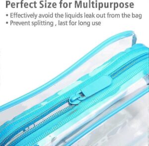 Gjennomsiktig toalettmappe