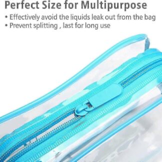 Gjennomsiktig toalettmappe